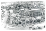 Sketch of building
